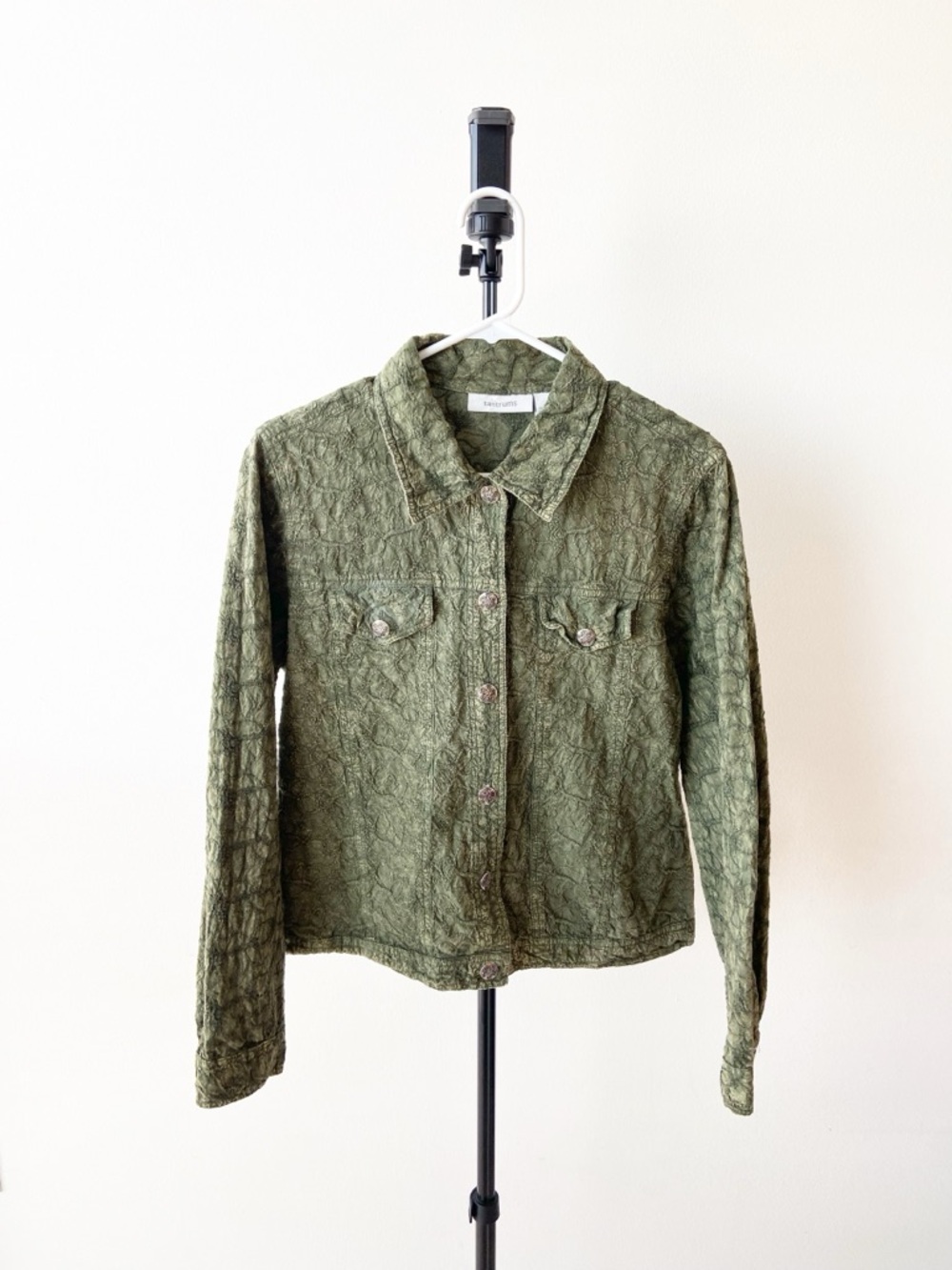 Tantrums Vintage Olive Green Women's Jacket Size M